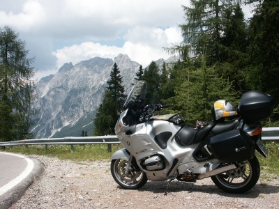 Am Passo Monte Croce in Italien