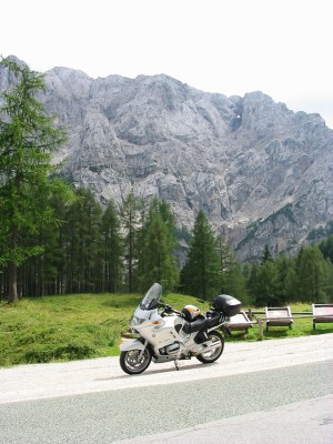 In Slowenien am Vrsic-Pass