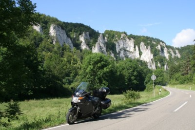 Auf der Rckfahrt an der Donau bei Thiergarten