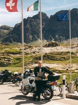 am San-Bernhardino-Pass