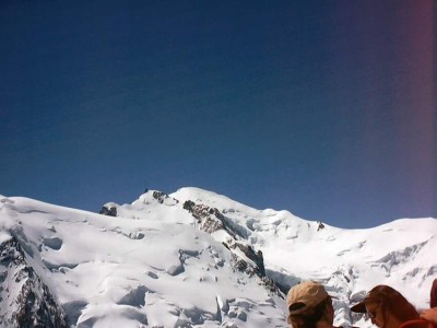 Auf dem Aiguille du Midi