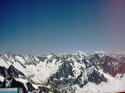 Auf dem Aiguille du Midi